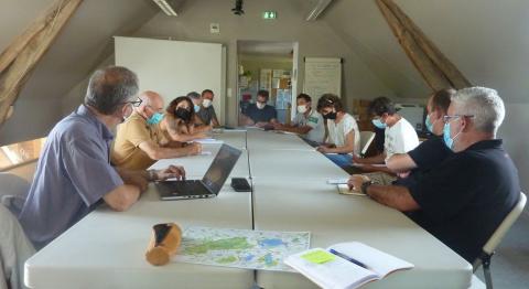 Réunion du comité étangs