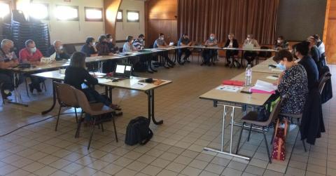 Réunion du Comité de pilotage à Lussat